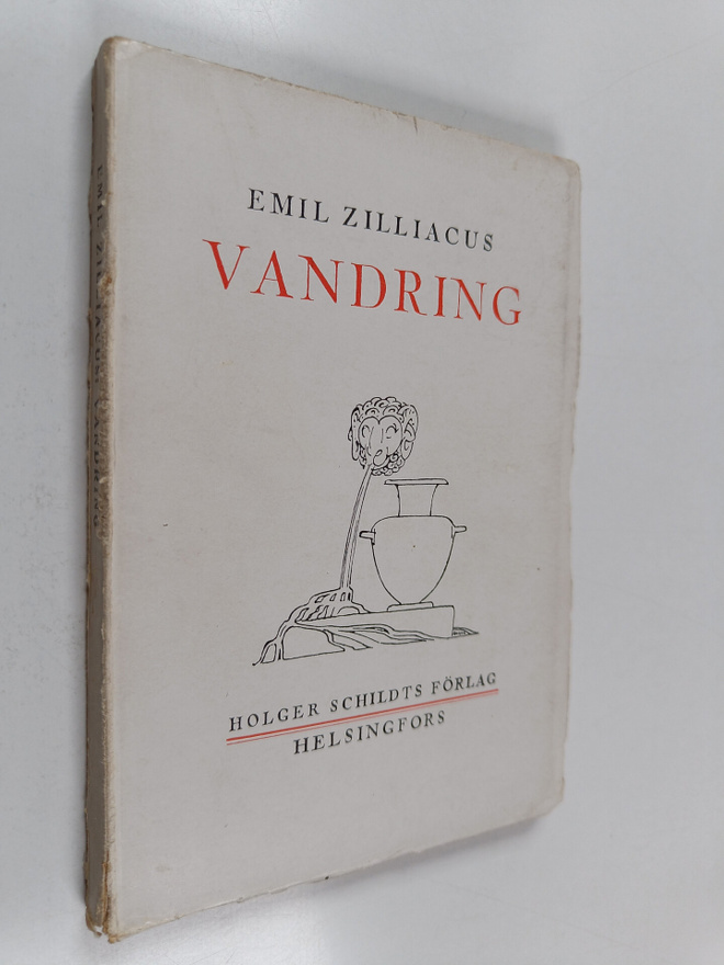 Emil Zilliacus : Vandring (signeerattu, tekijän omiste)