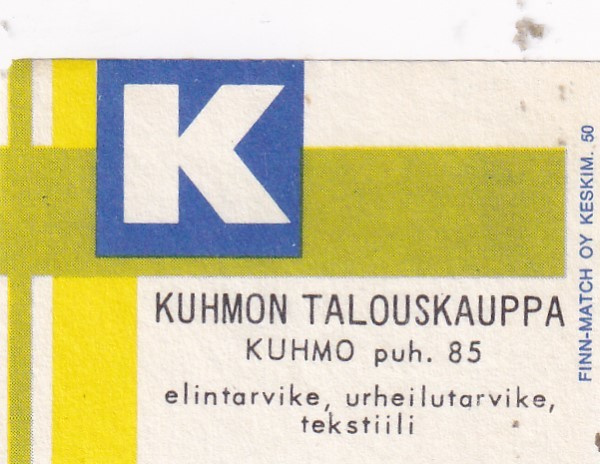 Kuhmo, Kuhmon Talouskauppa   4/10