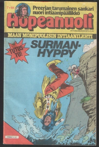 Hopeanuoli 7/1984 Surmansyöksy