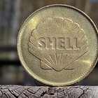 Shell kolikko Alcock & Brown 1919. Halkaisija - 25 mm. - pikkukuva 4