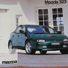 1996 Mazda 323 esite - KUIN UUSI - 30 sivua - suom - pikkukuva 1