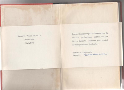 [Simonen et al.]: Tyyntä ja myrskyä, Rannikkotyk. ups. 1953
