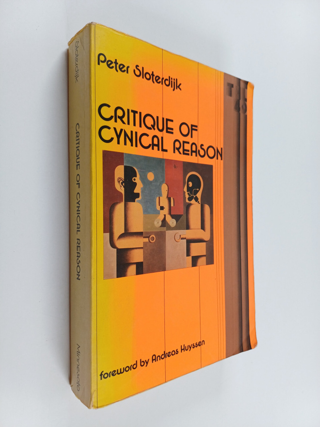 Peter Sloterdijk : Critique of cynical reason