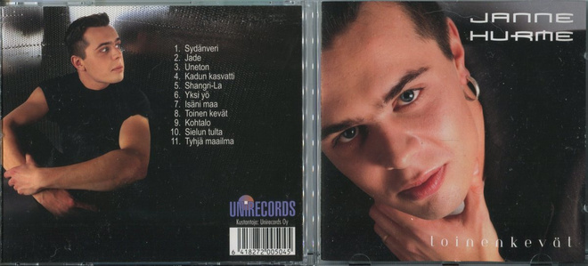 JANNE HURME . CD-LEVY . TOINEN KEVÄT