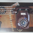 KULKEMATON VANHA PÖLYTTYNYT PUHELIN LÄHIVERKKO QR-KOODI - pikkukuva 1