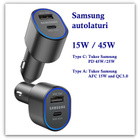 Samsung autolaturi 45W PD + 15W USB-A + 1m kaapeli #31974 - pikkukuva 2