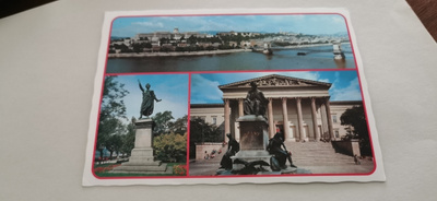 Budapest, MAGYAR POSTA, UNKARI, kulkenut postikortti