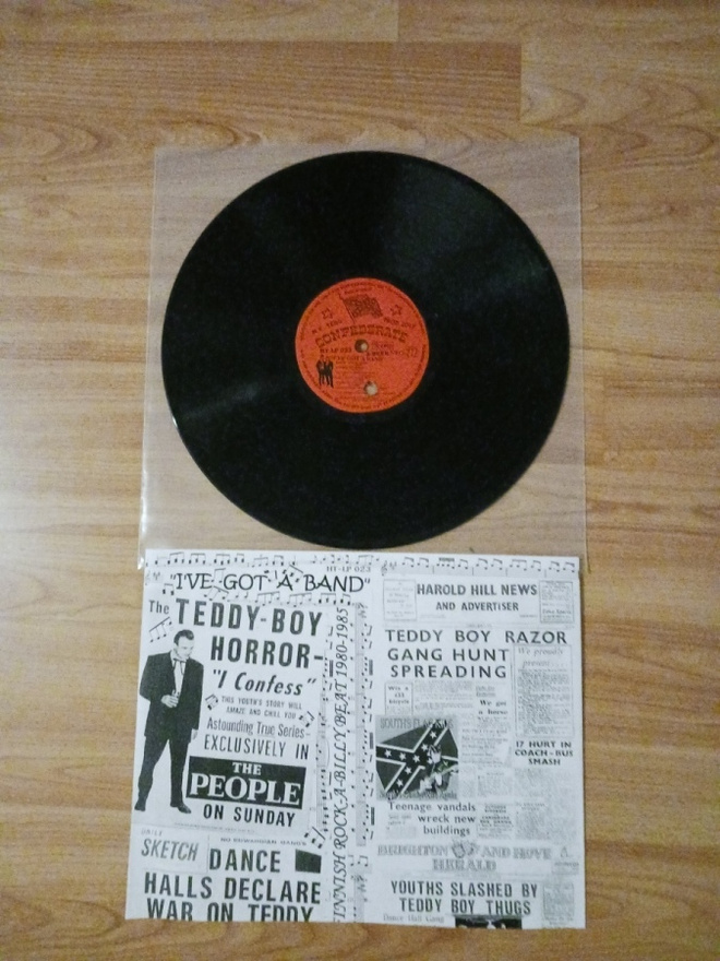 I've Got A Band lp Suomi 80's Rockabilly uusi