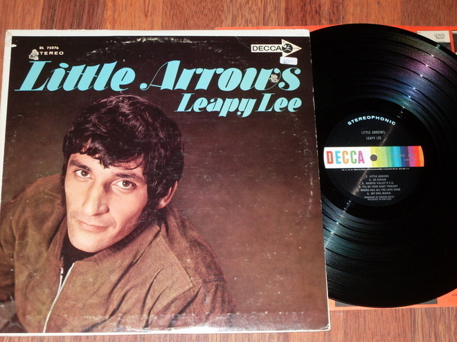 LEAPY LEE - Little Arrows  - LP 1968 pop rock EX
