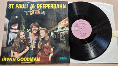 IRWIN GOODMAN – ST.PAULI JA REEPERBAHN orig. FIN 1970  LP  R