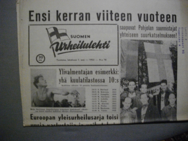 Suomen Urheilulehti Nro 78/1953 (12.3)