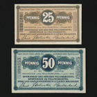 Saksa Notgeld 25, 50 Pfg, Fallingbostel 1919 - pikkukuva 1