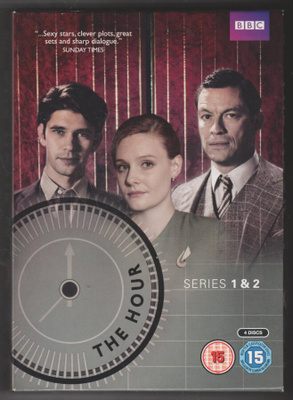 THE HOUR kaudet 1 ja 2 [4DVD] Dominic West  Romola Garai