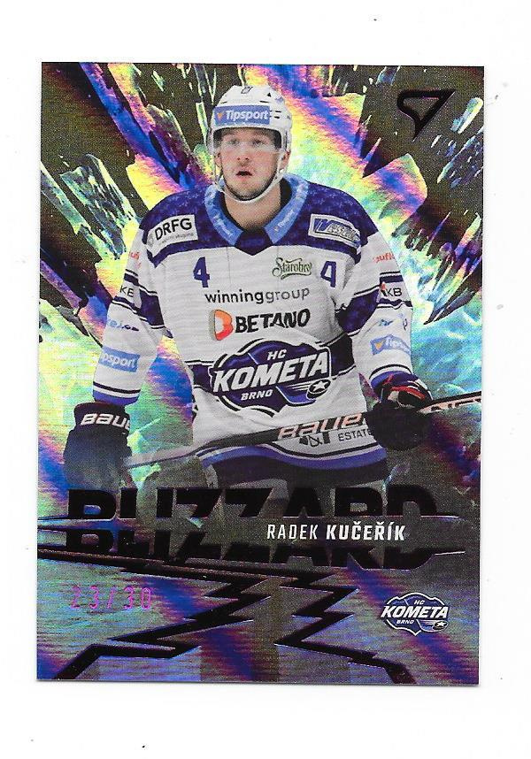 23-24 Tipsport Blizzard #20 Radek Kucerik Brno Ässät /30
