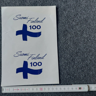 Tarra setti nro 46 : Suomi 100 Finland 2 kpl