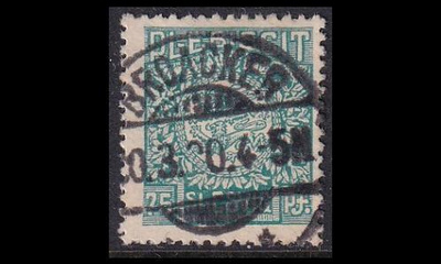 Slesvig 10 o Vaakuna 75 Pf (1920)