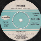 (7") Kristiina Hautala, Danny, Johnny - 4 Iskelmää - pikkukuva 3