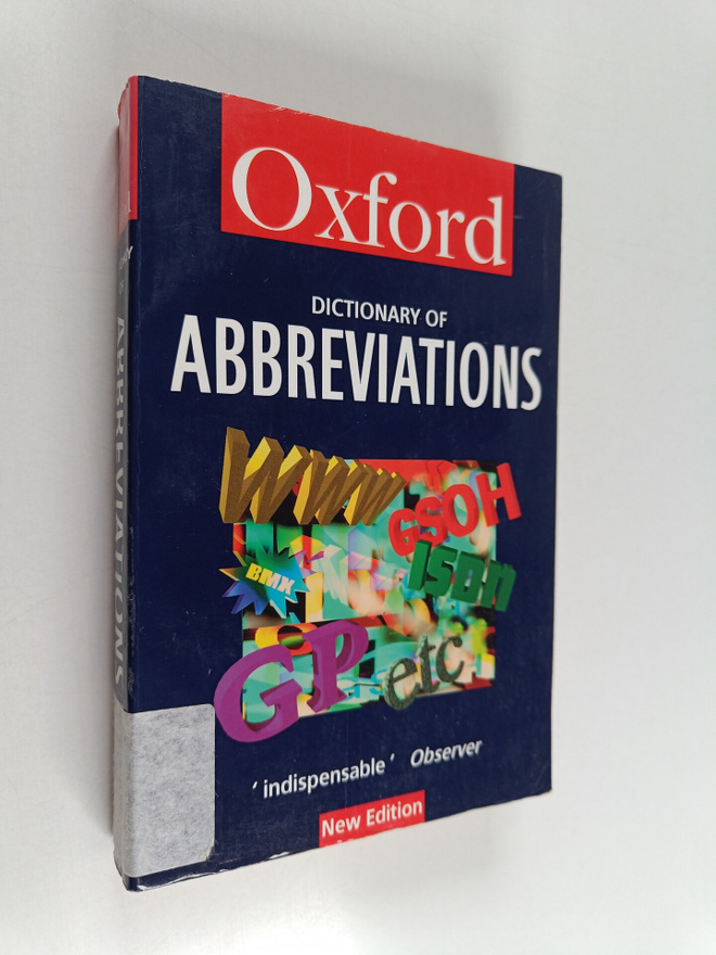 Fran (edit.) Alexander : The Oxford Dictionary of Abbrevi...