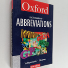 Fran (edit.) Alexander : The Oxford Dictionary of Abbrevi... - pikkukuva 1