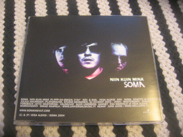 Soma - Niin kuin minä (promo cds)
