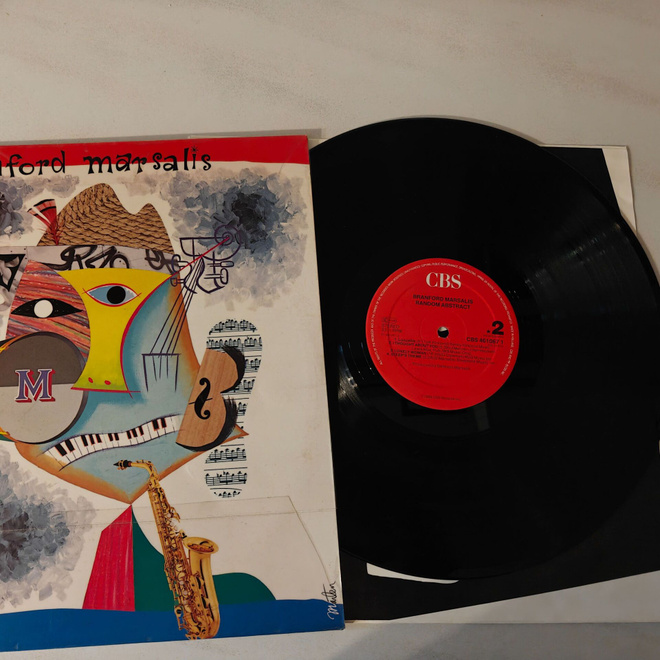 LP Branford Marsalis/random abstract