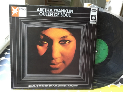 Aretha Franklin Queen  of soul  ger press lp