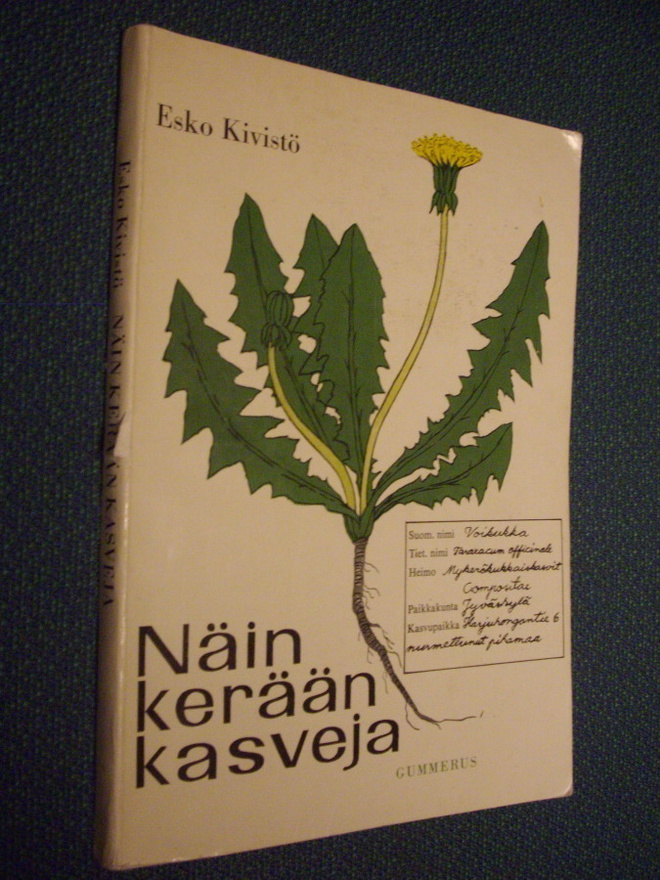 Esko Kivistö: NÄIN KERÄÄN KASVEJA (1.p.1965) Sis.postikulut