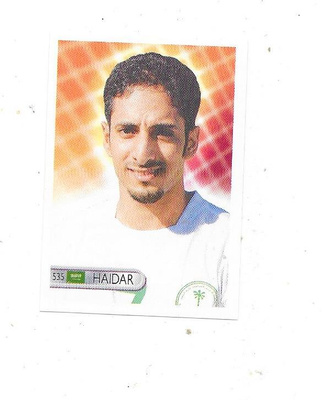 2006 Mundocrom World Cup Tarra #535 Mohamed Haidar , Saudi A