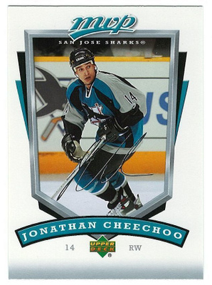 06-07 Upper Deck MVP #245 Jonathan Cheechoo