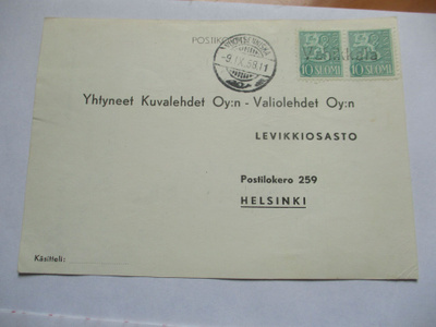 1958 Vähikkälä rivil + Vuoksenniska