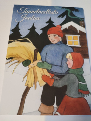 Joulu kortti,kulkematon.