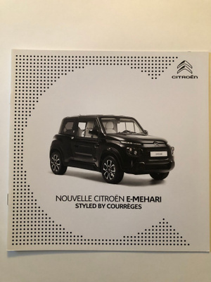 Myyntiesite - Citroen E-Mehari - 9/2017