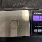 Kultasormus 1,75 g 18k 750 halkaisija 1,9 cm - pikkukuva 1
