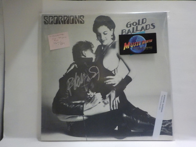 SCORPIONS - GOLD BALLADS VG+/EX+ SAKSA 1984 LP + NIMMARI!!!