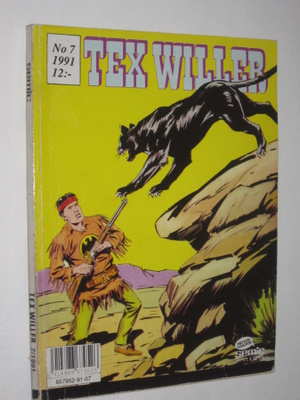Tex Willer no 7 / 1991 - Korppikallio