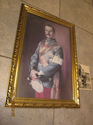 Mannerheim taulu vanha n. 47x33 cm + vanha postikortti