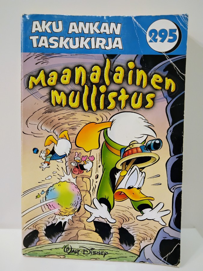 Maanalainen mullistus - Aku Ankka taskukirja 295 (2)