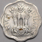 India. 2 paise 1974(C). - pikkukuva 1