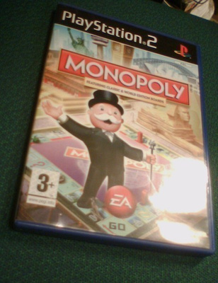 PS2 peli: MONOPOLY ( Sis.postikulut )