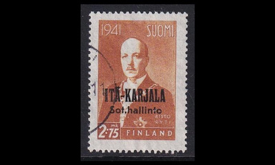 IK_25 o Itä-Karjala Ryti 2:75mk (1942)