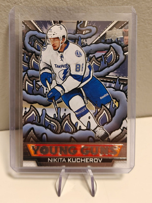 2024-25 UD Series 2 #483 Young Guns Renewed Nikita Kucherov