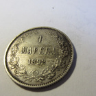 1 markka 1892 - pikkukuva 2