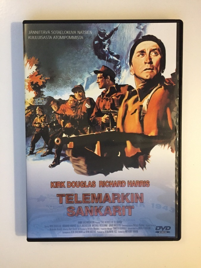 Telemarkin sankarit (1965) Kirk Douglas & Richard Harris