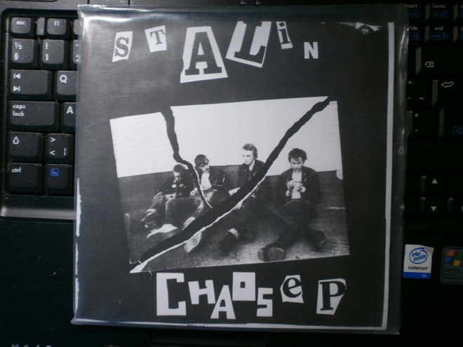 STALIN Chaos EP7". Julistekannella. MINT.