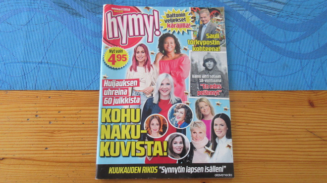 HYMY -lehti  2 / 2018 + TerveysHymy.
