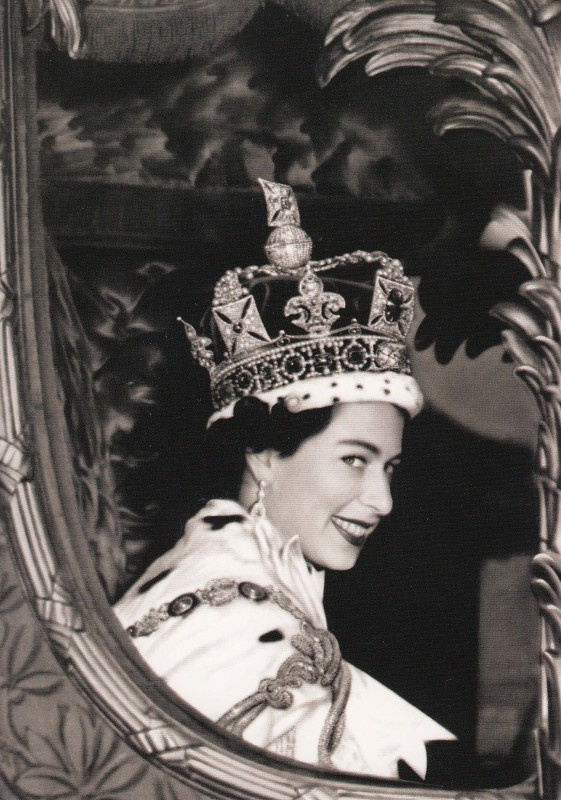 Kuningatar Elizabeth kruunajaisten jälkeen, v. 1953