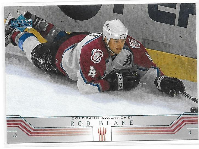 2001-02 Upper Deck #275 Rob Blake Colorado Avalanche