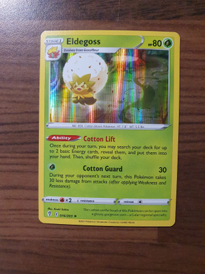 Pokemon Eldegoss 016/203 Holo Rare