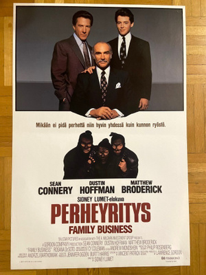 Vanha elokuvajuliste: Perheyritys