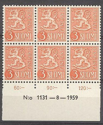 M54 1954 3 (mk) nro-6lo 1131 ++